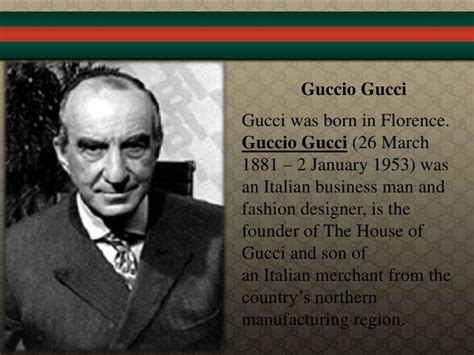 who started the gucci company.